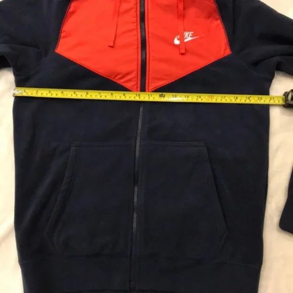Nike Sportswear Full Zip Fleece Hoodie-size S - Picture 2 of 7
